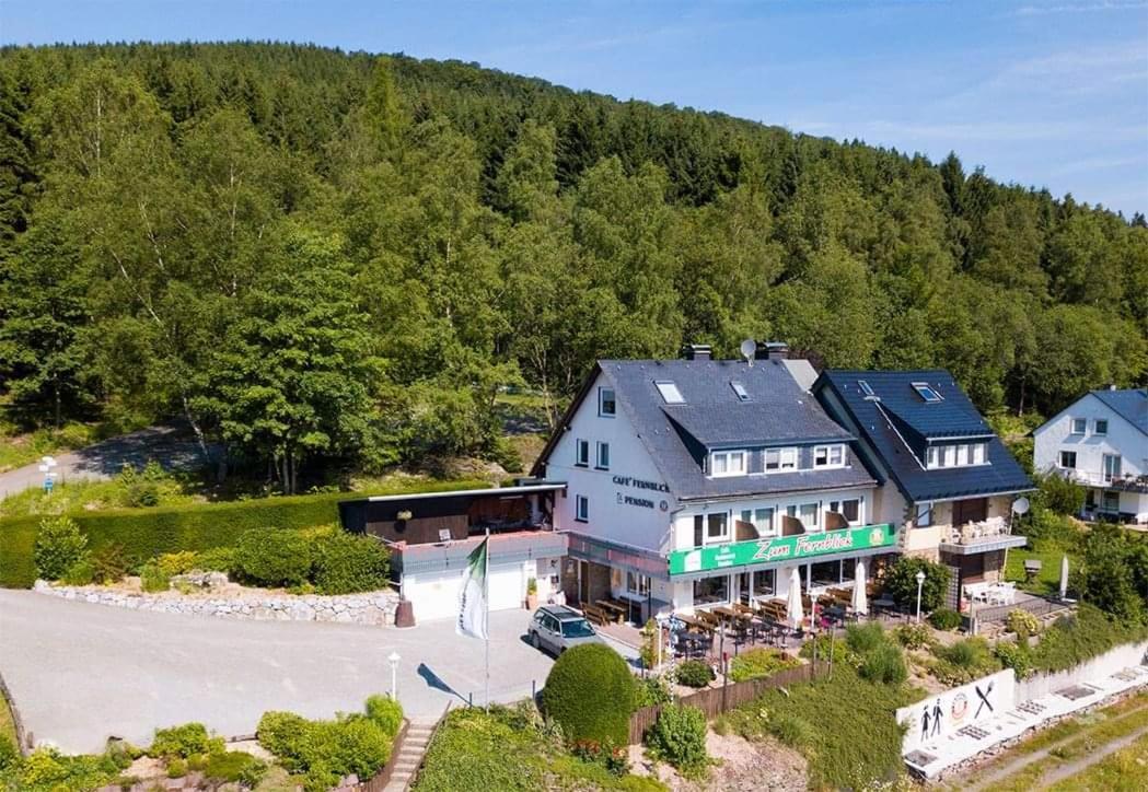 Cafe- Pension Fernblick, Incl Meinecardplus Віллінген Екстер'єр фото